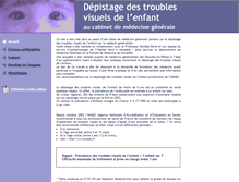 Tablet Screenshot of depistagevisuel.com